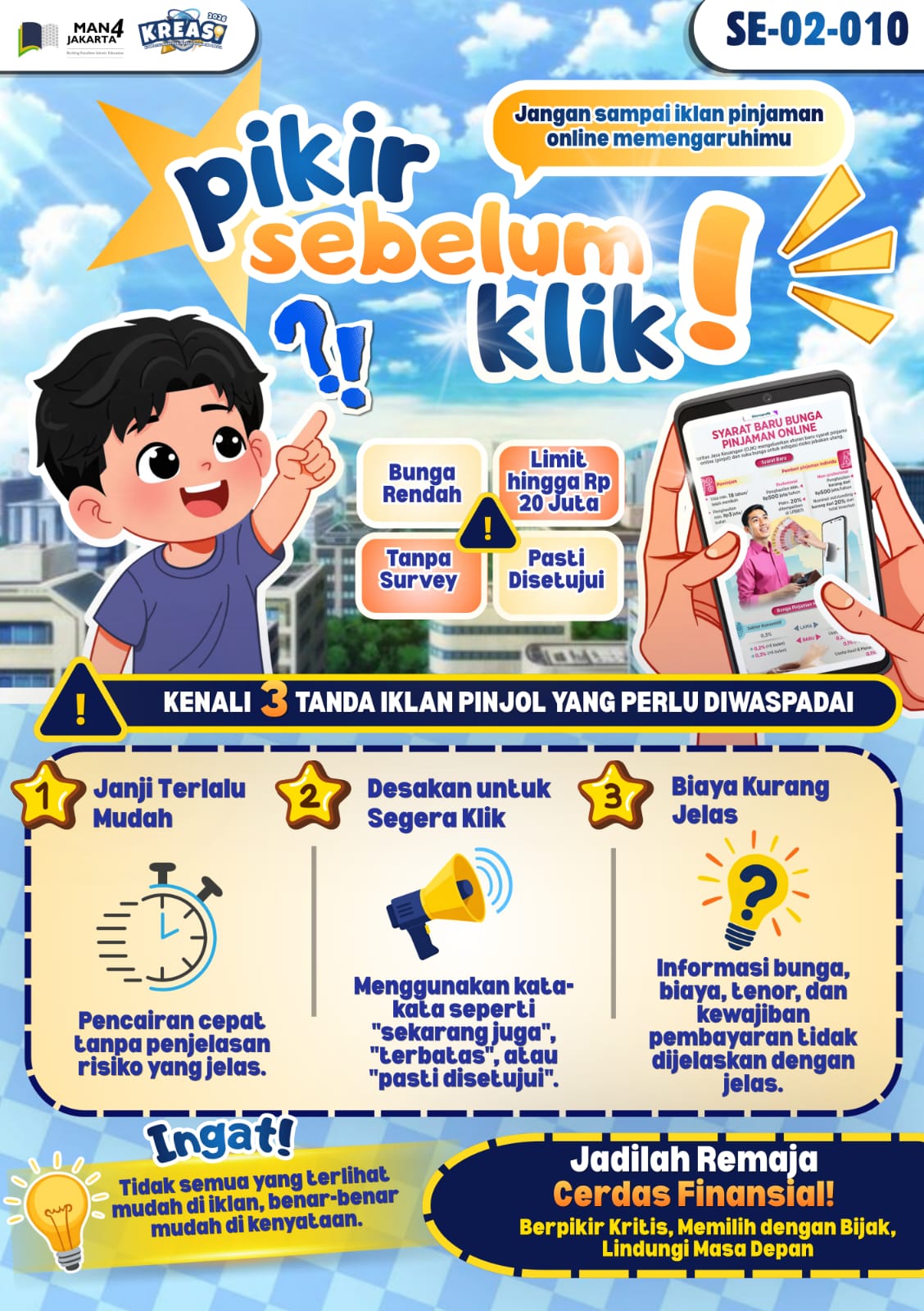 Flyer Pikir Sebelum Klik